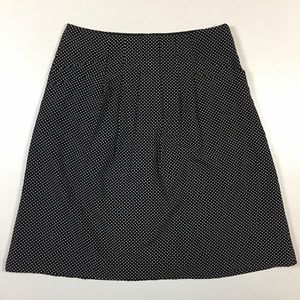 Outback Red black white polka dot skirt XS